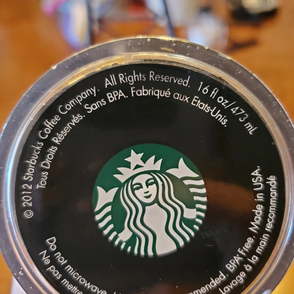 Starbucks Travel Gold/Gold Foil 16oz Tumbler